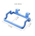 Portable Kitchen Garbage Trash Bag Holder Hanging Kitchen Cabinet Hanging Trash Rack 18.5x16cm. 