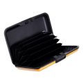 【HOT】 Men Business ID Credit Cards Aluminum Metal Waterproof Wallet Anti-Magnetic Bank Card Box Office School Accessories. 