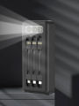 Sovo X19 30000 Mah Power Bank 22.5w Fast Charging 3 Built-in Cable's With Bigger Flashlight Dual Input Micro Type C power bank (Original). 
