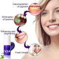 V34 Teeth Whitening Toothpaste Remove Plaque Coffee Stains Cleaning Oral Hygiene Bleaching Dental Tools Fresh Breath Tooth Care. 