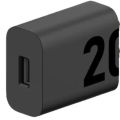 Motorola Turbo Power 20W Fast Charger with Micro USB/Type-C. 