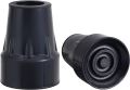 Standard Rubber Tips for Crutches (Baisakhi) and Elbow Stick (Pack of 2). 