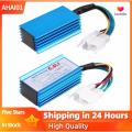 6 Pin Racing CDI Box Ignition Coil for Motorcycle 125cc 150cc 200cc 250cc Pit Bike Scooter ATV. 