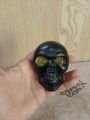 Khopari Skull Projector LED Spotlight 2 Colors Fog Light For Motorbike Car Jeep - 3 Wires. 
