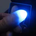 1 Pair Creative Magic Thumb Tip LED Light Magic Trick Finger Lights for Dance Party Props - Blue/Green/Red Light. 