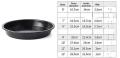 Non-stick Pizza Pan, Round Premium Bakeware, Black Easy Baking [1 piece only] Plate Pan Cook Pizza Pizza Pan Set Nonstick Pizza Pan Set Durable, high quality non stick coating High Temperature Resistance  6",7",8",9",10",11",12", 13" ,14" inch pizza tray. 