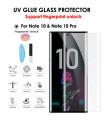 Samsung Galaxy Note 10 / Note 10 Plus UV Liquid Full Glue 3D Tempered glass  Screen Protector. 