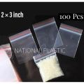 Mini Zip Lock Bags 2 × 3 Inch. 