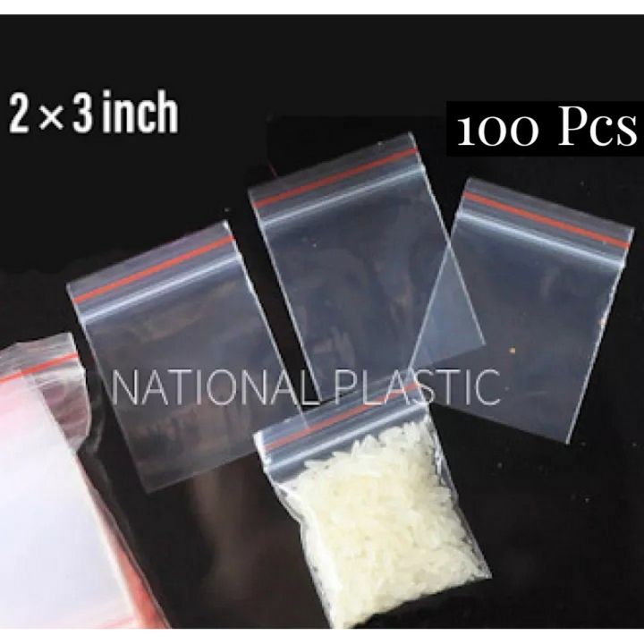 Mini Zip Lock Bags 2 × 3 Inch