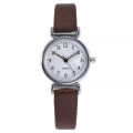 Simple Women Small Round Dial Arabic Numbers Analog Quartz Wrist Watch Gift. 