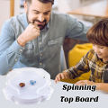 Spinning Top Stadium Battle Spinner Toy Stadium for Kids Durable Plastic Bowl-shape Training Field for Multiplayer Gyro Battles Fun Toddler Game Board Spinning Top Battle Board. 