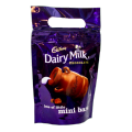 CADBURY DAIRY MILK POUCH - 20 MINI BARS. 