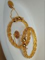 Ladies Fashionable Artificial Gold Bangles-Fancy Bangles-Size:Adjustable. 