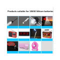 4 pcs 1200mAh Cell / lot 100% Original 3.7V 1200mAh For Power Bank, laser pointer, flashlight and other electronic products Rechargeable 18650 Li-ion Battery Real Capacity ICR18650 Batteries. 
