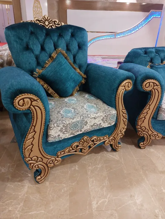 MF%20Furnishing%20&%20Co%20Tufted%20Royal%205%20Seated%20Sofa%20Set%203+1+1%20In%20Order%20Velvet%20Fabric%20+%20Printed%20Seats%20Tufted%20Back%20-%20Image%206