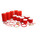 0.2-2mm Red Knit Rope Cord Thread Chinese Knot Macrame Braid String For Jewelry Making DIY Bracelet Necklace. 