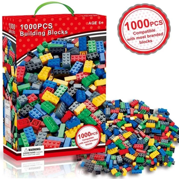 Classic Building Blocks Bricks Set for Kids - 1000 pcs box | Daraz.pk