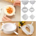 Pack of 2 Dumpling Set & Dough Cutter Samosa Maker Small Sandwich Shape Maker. 