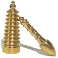 Vintage Unique Design Decoration Craft Handcraft Home Decor Keychain Wenchang Tower Pagoda Tower Figurines Tower Model Statue Desktop Ornaments. 