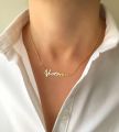 The Jewel Lodge Name Lockets For Girls Name Locket Design, Custom Name Lockets For Girls, Name Pendant, Custom Name Necklace. 