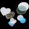 Crystal Coaster Resin Casting Mold Silicone Making Mould Craft DIY Art Supplies. 