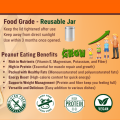 Dahab Foods Peanut Butter - Sweet n Salty Crunchy – 510g – No Artificial Color or Flavouring. 
