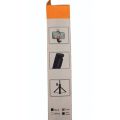 R1S Selfie Stick With LED Light Wireless Bluetooth Foldable Mini Tripod Stand Mobile Holder With Fill Light Shutter Remote Control For IOS Android - Black. 