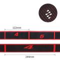 Yoga Pull Strap Belt Polyester Latex Elastic Latin Dance Stretching Loop Pilates Resistance Bands Gym Fitness Exercise Equipment. 