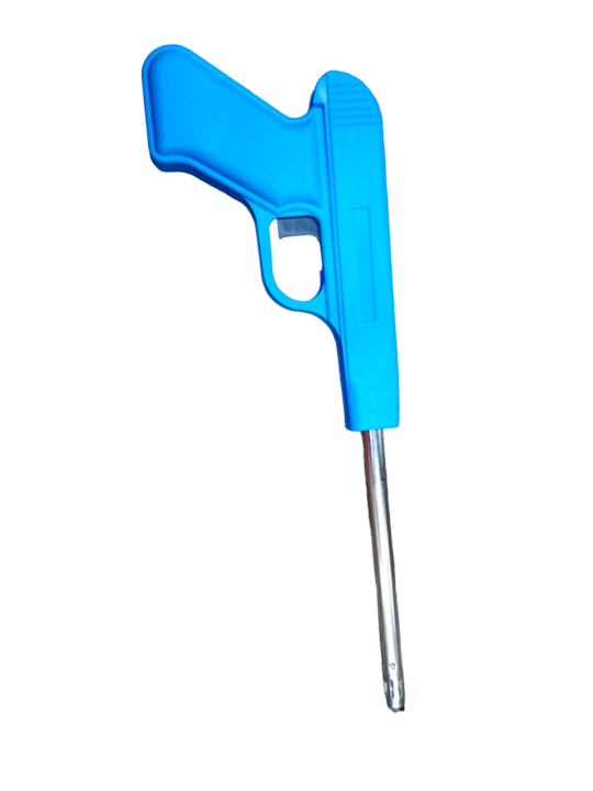 1 Kitchen Lighter Gun, Spark Lighter / Kitchen Lighter For Gas Stove - Electronic Stove Lighter - No Refill & No Cells Required (Random Color)