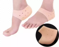 Silicone Gel Half Heel Pad Socks Pair for Pain Relief for Men and Women. 