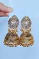 Antique Silver Ethnic  Bali Jhumka. 