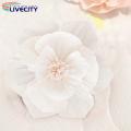 Paper Flowers Easy Installation Wall Art Paper Flower Decoration. 