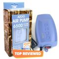 Azoo AZ-6500 Taiwan Made Dual Outlet Silent Aquarium Air Pump. 