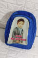 Customized School Bag,Personalized Bag with Photo Name Class Or Text Logo, Custom Photo, Custom Gift Idea for Children , Name or Logo or Photo. 