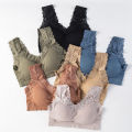 Sleep Bra Wire Free Pure Color Beauty Back Bra. 