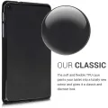 Tablet Case For Samsung Galaxy Tab A 8.4 SM-T307U 2020 Shockproof Soft Silicone Shell Flexible Black Back Cover. 