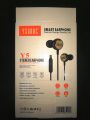 Y5 Original Handsfree|Best Quality Handsfree|Deep Bass/Sound Earphone|YSDBBC original Y5|Stereo Earphone surround sound. 