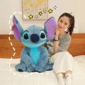 Disney New Sitting Style Stitch Angel Doll Stitch Plush Toy Stitch Children's Doll Festival Gift Plush Pillow Birthday Gift. 