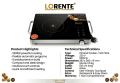 Silver Crest 3500W Infrared Cooker (Models: SC 7038 / 7039 / 7040 / 7041) | Ceramic Glass Electric Hot Plate | High Power Electric Stove with Touch Control | Portable Infrared Cooktop | All Cookware Compatible. 