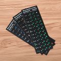 【3C VictoryEagle Store】FFFAS Russia Russian Keyboard Sticker Dull Polish Key Cap for PC Notebook Laptop Belarus online small gift. 