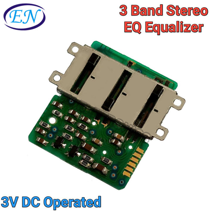 Stereo 3-Band Equalizer EQ Board Tone Preamp Module