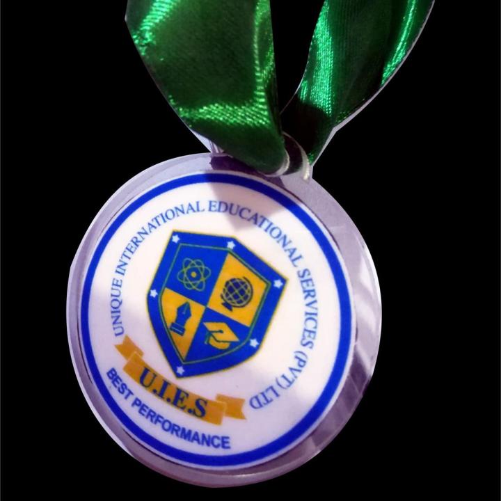 school medal acrylic