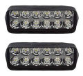 Super Bright 12 LED Light Bar For Car Bumpers, Jeeps & Bikes Universal Fitting Hi & Flasher. 