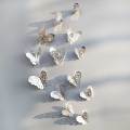 3D Golden Butterfly Wall Stickers Home Decoration (Pack of 12). 