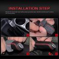 Car Leather Gear Handbrake Cover Shift Lever Cover for Kia K2 B. 