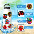 50Pcs Chili Pepper Hot Spicy Cute Cartoon Waterproof Vinyl Stickers for phone Water Bottles Laptop Suitcase. 
