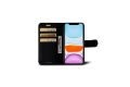 LUCRIN Wallet Case for iPhone 11 Black -  Smooth Leather. 