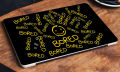 Bored Typography Sherlock Holmes Laptop Skin Vinyl Sticker 13 13.3 14.6 15 15.4 15.6 inch Laptop Skin Sticker Cover For All Laptops. 