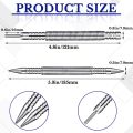 2Pcs Hinge Pin Tool 1/32 2/32inch Hammerless Pogo Pin Punch Door Hinge Pin Removal Tool Small Spring Center Punch. 