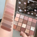 20 Colors Eyeshadow Palette Pearly Matte Rose Pink Color Eyeshadow Shiny Smokey Earth Color Eye Shadow Lasting Eye Makeup. 